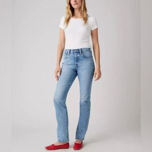 Levi’s 501 Hollow Days Jeans – Light Wash, High Rise, Button Fly, 29x28